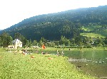 přírodní jezero Gasteiner Badesee